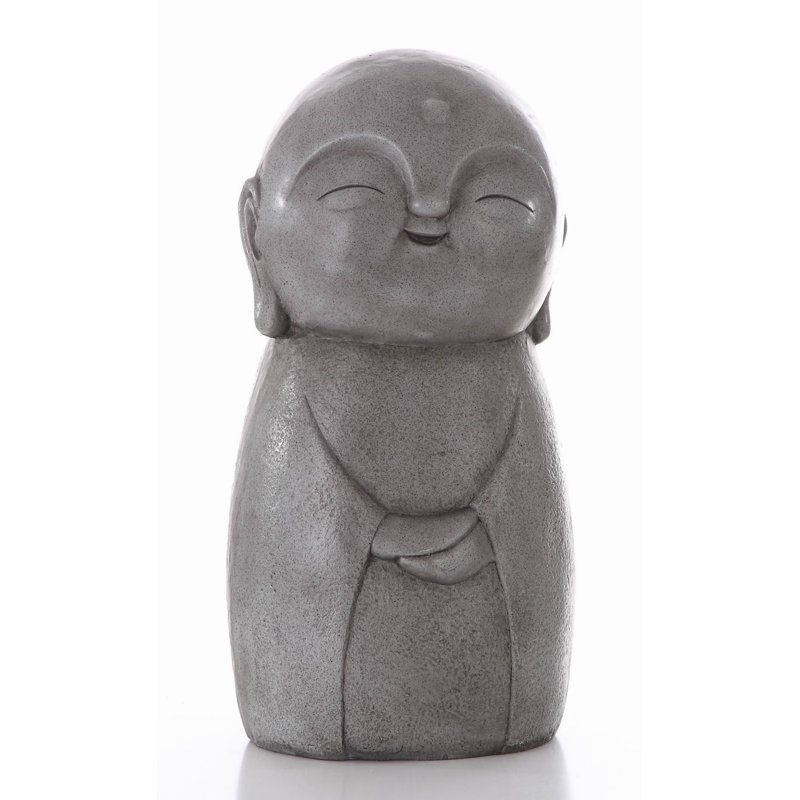 Hi-Line Gift Ltd. Smiling Lucky Japanese Jizo Statue Hi-Line Gift Ltd. Smiling Lucky Japanese Jizo Statue